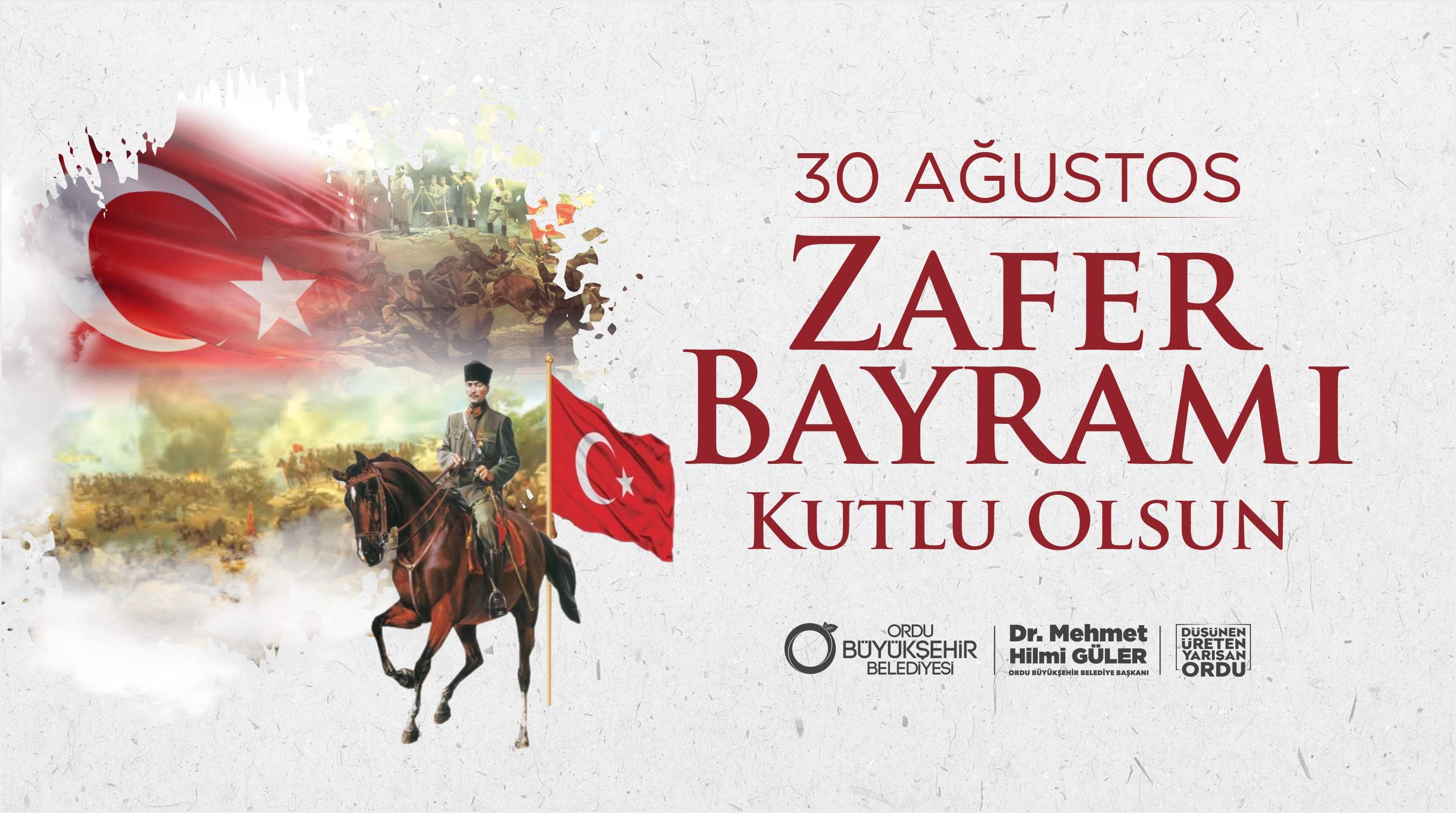 BAŞKAN GÜLER’DEN 30 AĞUSTOS ZAFER BAYRAMI MESAJI